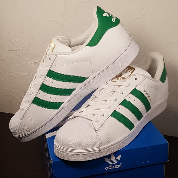 ADIDAS SUPERSTAR SHOES MEN'S SIZE 8 - Picture 6 of 8